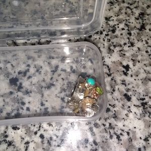 Sterling silver spinner mediation ring